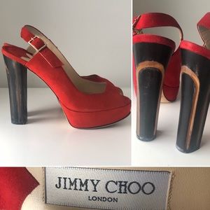 Jimmy Choo Lexy Slingback with Lucite Heel